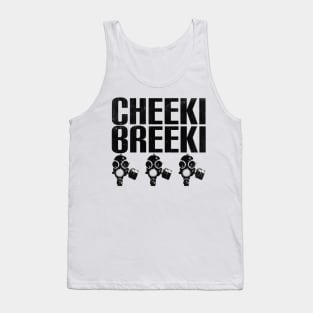 Slav cheeki breeki - gas mask Tank Top